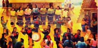 Những nhịp chiêng nghiêng mùa Xuân