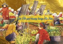 Nét Tết quê trong lòng Hà Nội