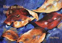 Khúc giao mùa lặng lẽ