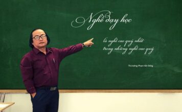 Nghề giáo yêu thương