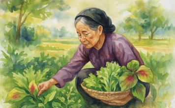 Canh tập tàng của mẹ