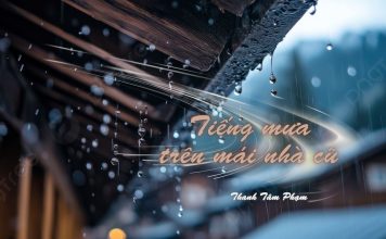 Tiếng mưa trên mái nhà cũ