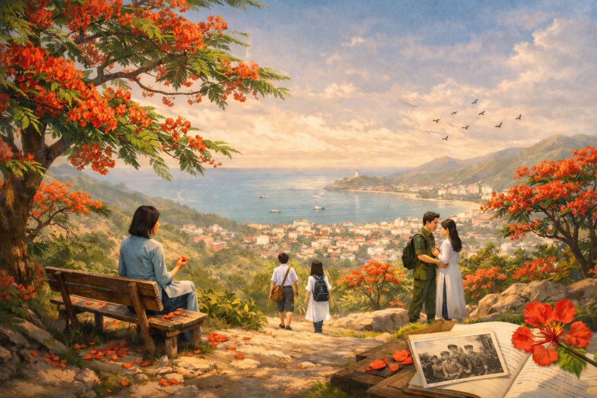 Mùa phượng đưa ta vào hoài niệm