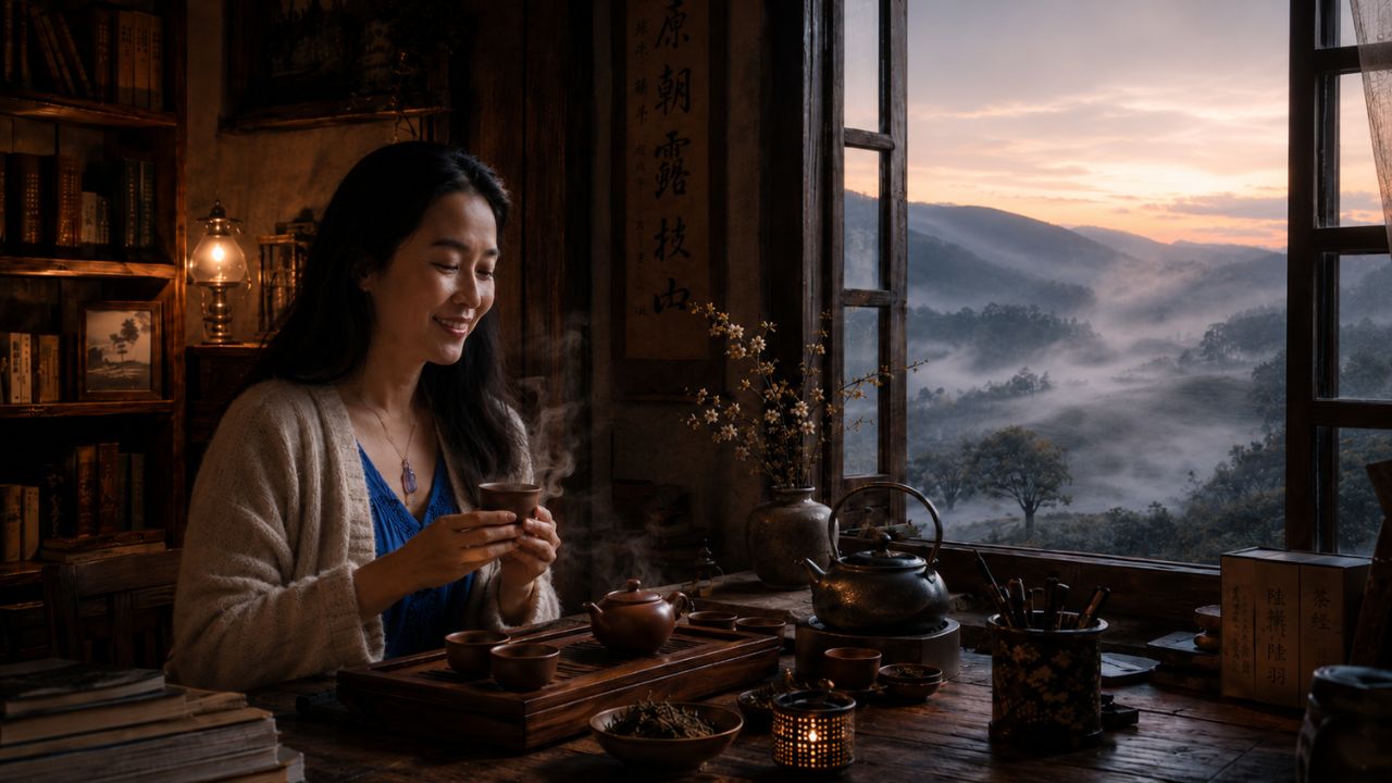 Tách trà buổi sớm