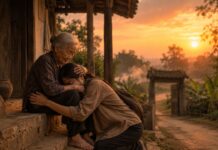 Thềm xưa bóng mẹ
