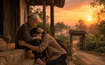 Thềm xưa bóng mẹ