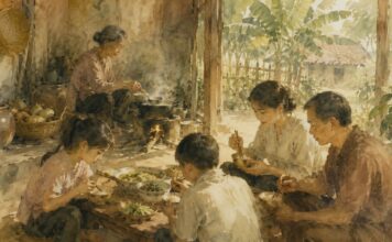 Nhớ thương cơm ngoại nấu