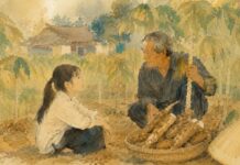 Hom sắn cha trồng